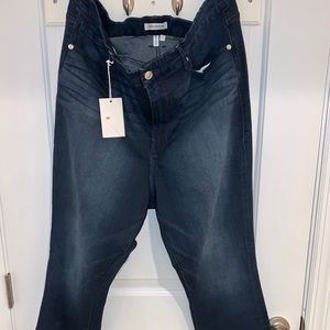 Good American dark blue skinny jeans NWT